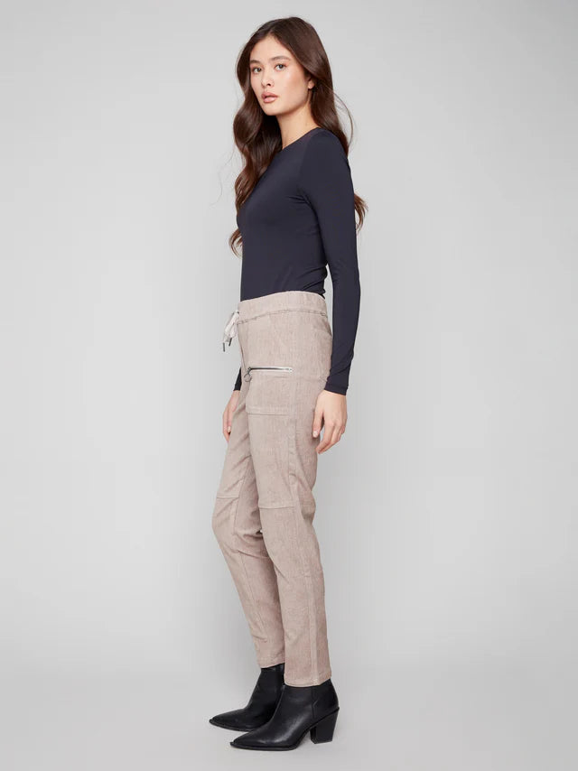 Bilie Jogger In Almond